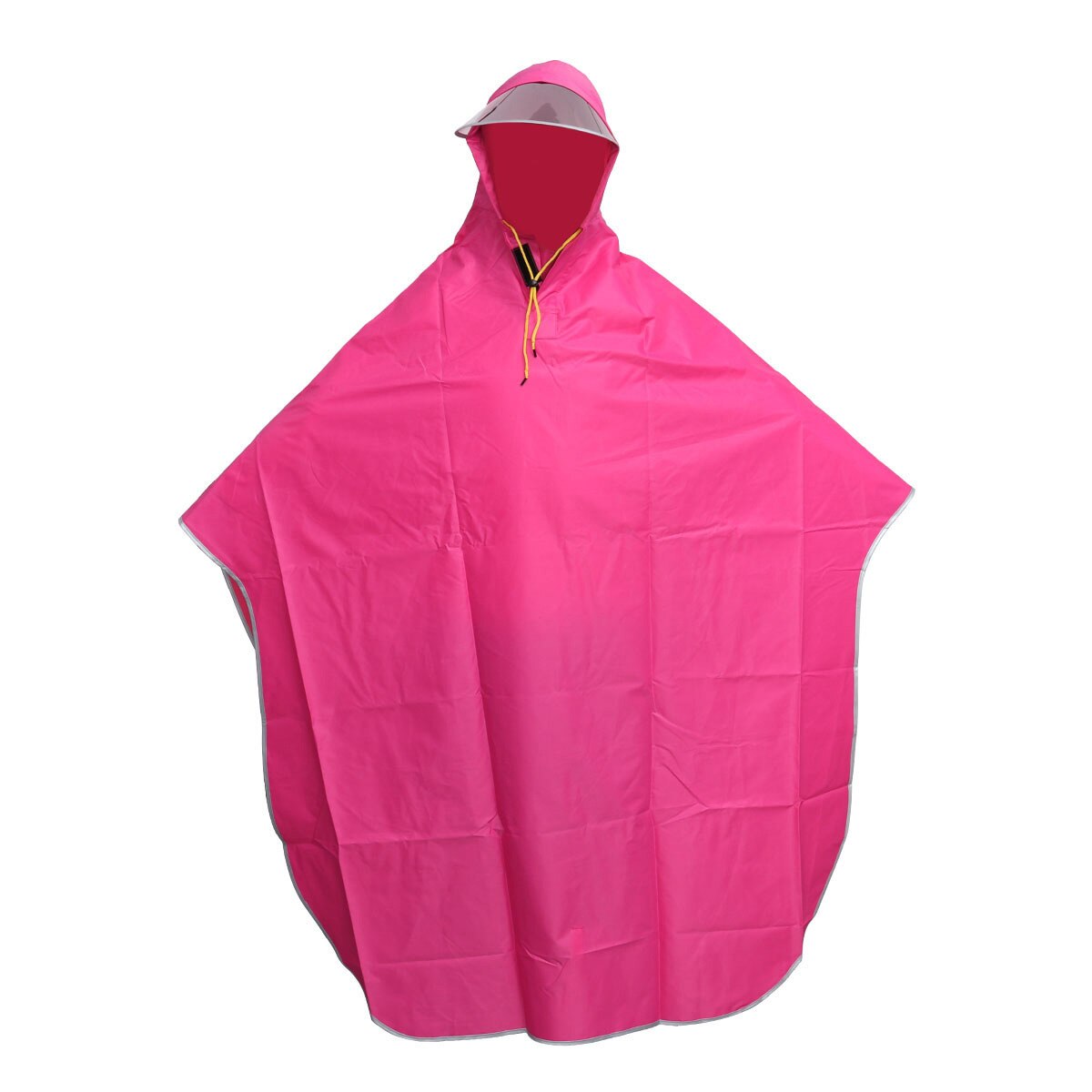 Fietsen Fiets Regenjas Rain Cape Poncho Hooded Winddicht Regen Jas Scootmobiel Cover Voor Mens Womens: WHITE