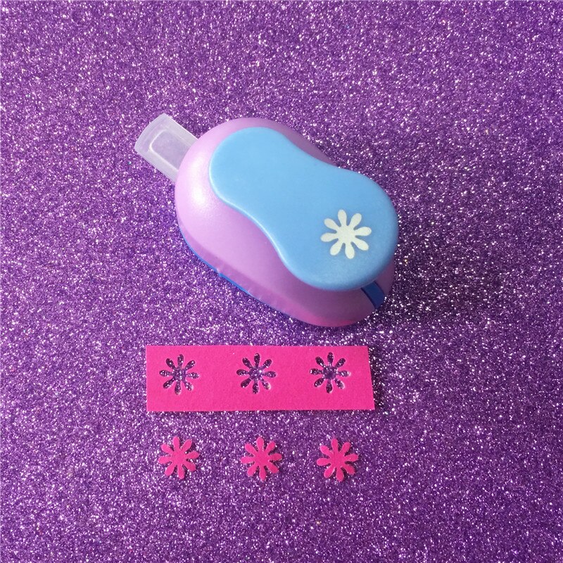 Free Ship 8mm Daisy shape paper cutter foam craft punch perfurador scrapbooking flower hole punch for kids furador diy puncher