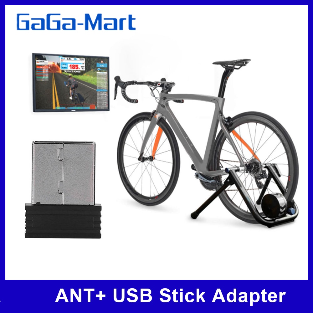 Mini ant+ usb stick adapter dongle ant usb stick adapter draagbaar voor garmin voor zwift voor wahoo fietsen garmin forerunner