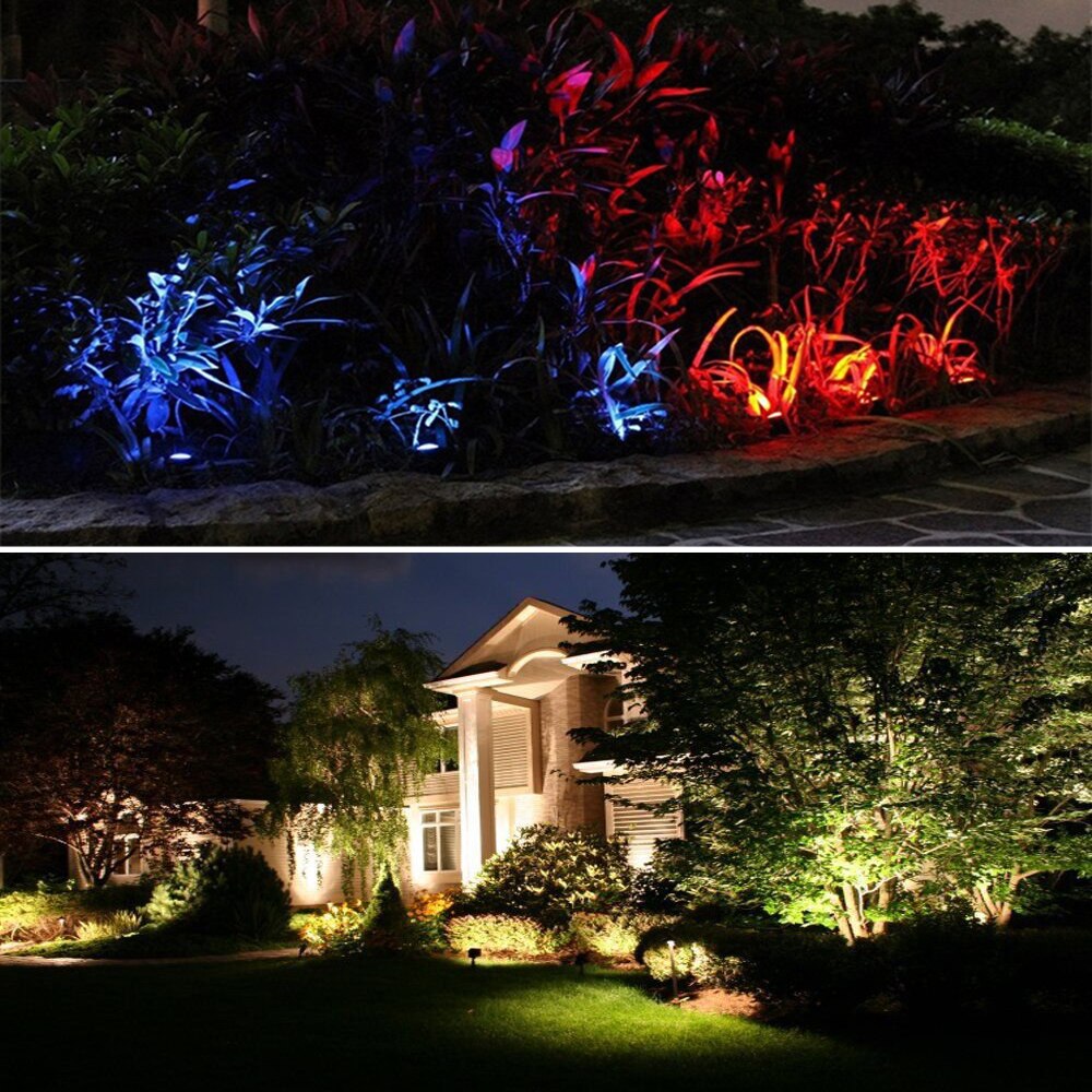 Solar Led Light Outdoor Garden Lights IP65 Waterproof Solar Lamp Garden Decoration Outdoor Spotlights Lawn Path Landscape Lamp