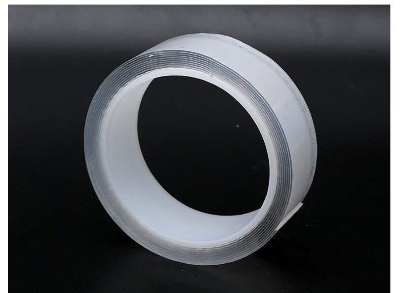 1M/2M/3M/5M Nano magic Tape Double Sided Tape Transparent NoTrace Reusable Waterproof Adhesive Tape Cleanable Home gekkotape
