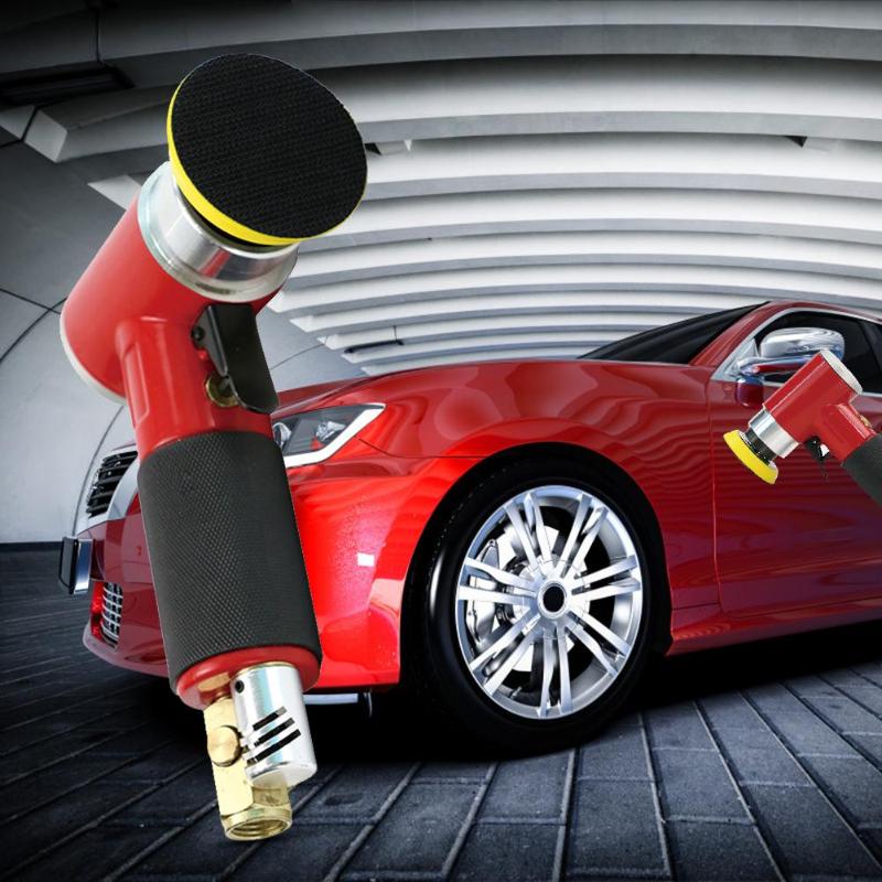 Mini orbital luftslipmaskin pneumatisk slipmaskin för bilkarossarbete hög stabilitet låg energiförbrukning