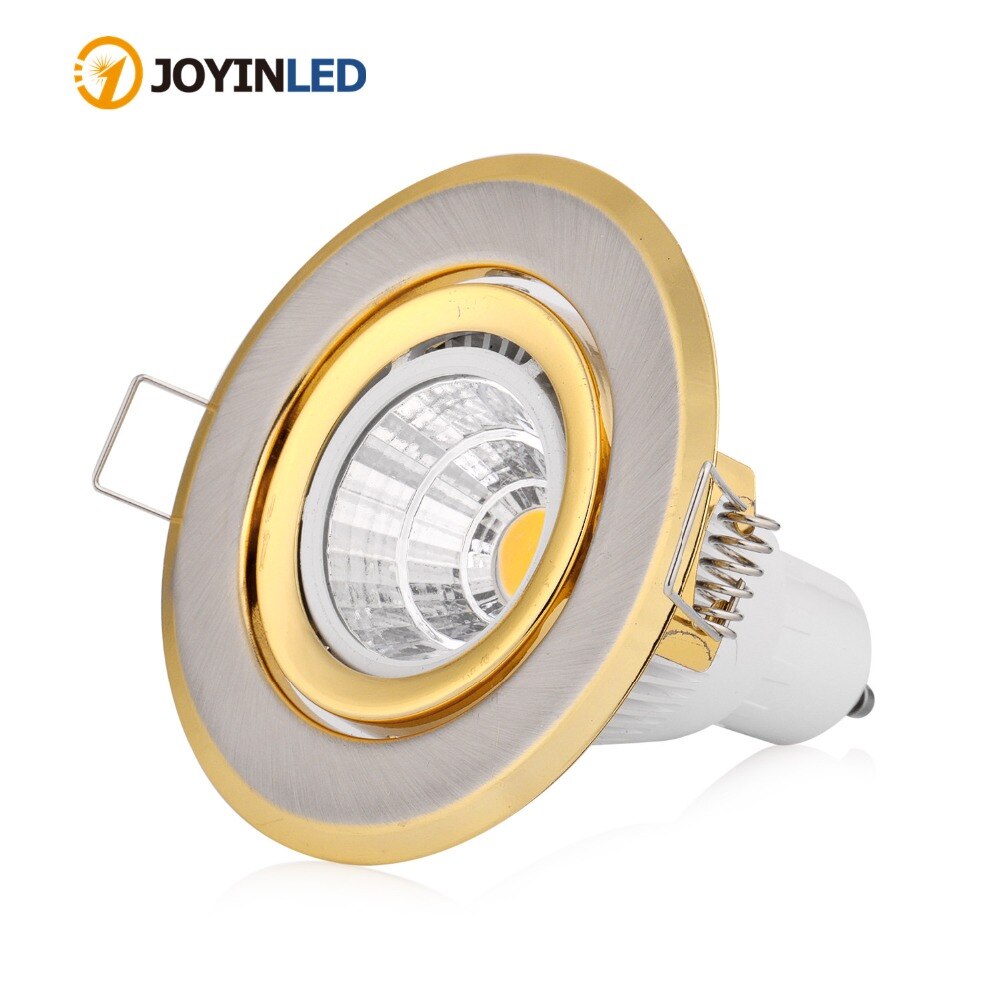 Cheaper Golden Color Recessed Led Ceiling Fittings Led Spotlight Gu10 Mr16 Fixture Fame Trims