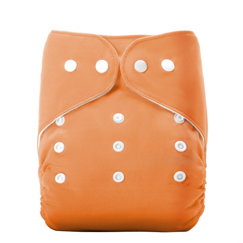 2022 Reusable Baby Cloth Diaper washable Solid Color Baby Nappy One Size Adjustable Many Colors Available Cloth Diapers