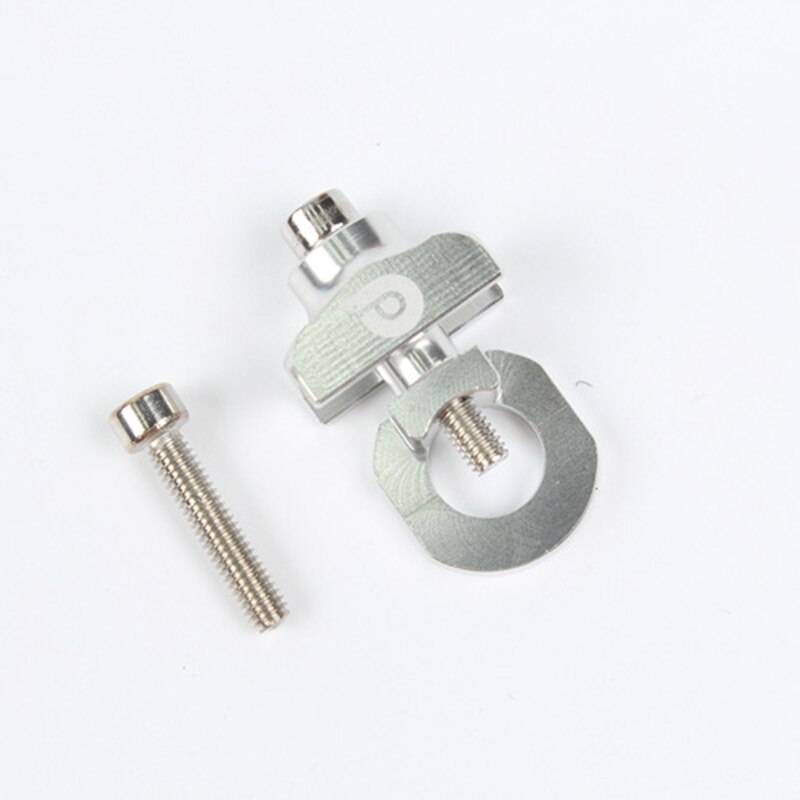 1/2pc Bicycle Chain Adjuster Tensioner Fastener Aluminum Alloy Bolt for BMX Fixie Bike Single Speed Bicycle Bolt Screw Bike Part: 1pc silver