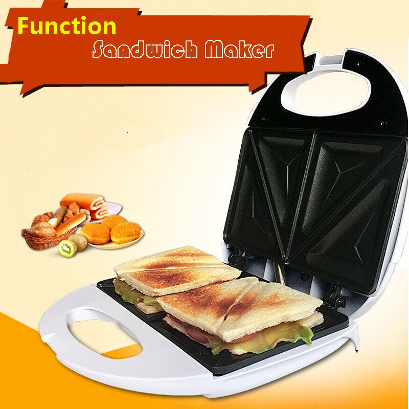 220V Sandwich Maker Hamburger Baking Machine Multi-function Breakfast Maker
