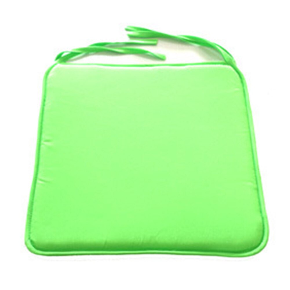 40x40cm Feste Terrasse Stuhl Kissen Tatami Schutz Hause Büro Esszimmer Platz Mit Kabel Dekoration Nicht Unterhose Sitz Pad Weichen: hell Grün