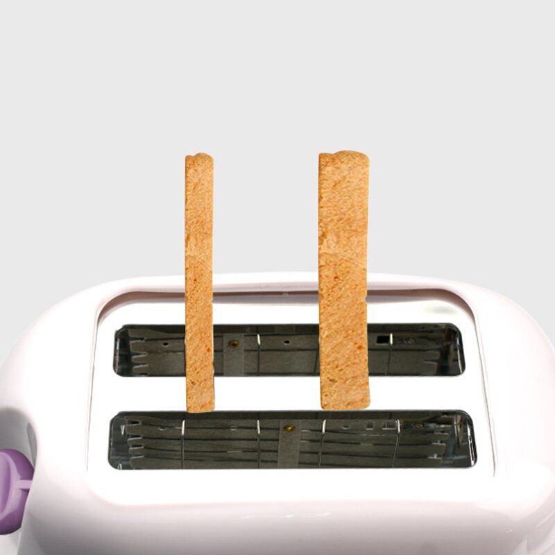 2 Slices Toaster Automatic Fast Heating Bread Toaster Household Breakfast Maker EU Plug