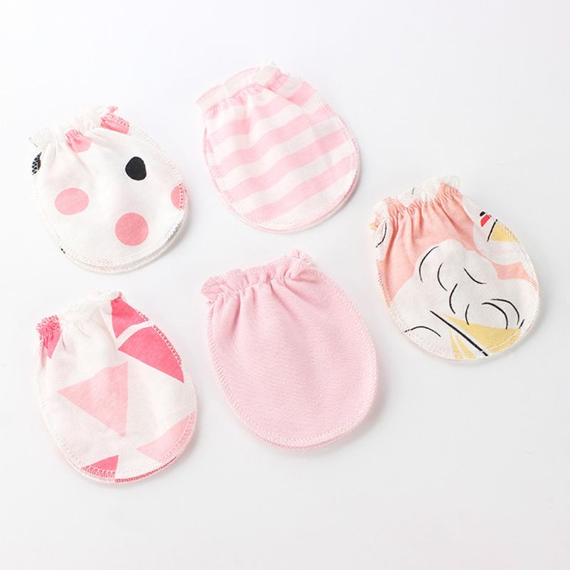 3 Paire/ensemble Gants Bébé 0-6 Mois -Né Infantile Anti-prenez Gant Couvre-pied Mince Nouvelle P31B