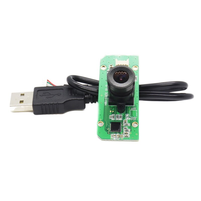 60FPS USB Camera Module 120° Wide Angle OV7725 480P Plug and Play for PC Laptop