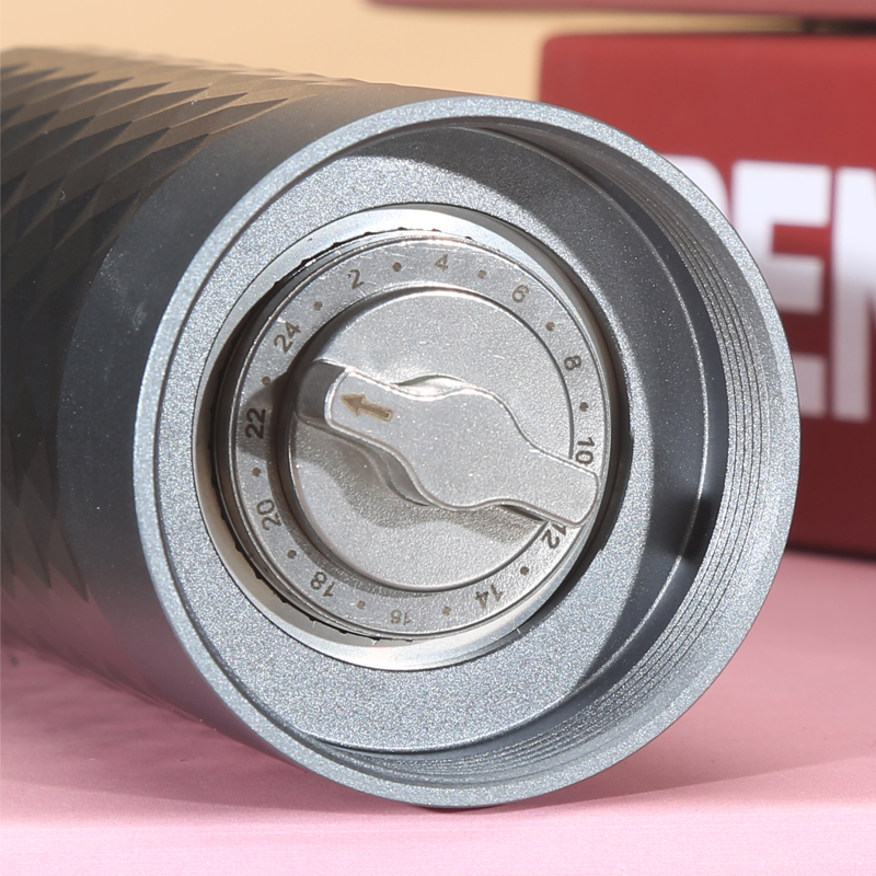 Upgrade handmatige koffiemolen CNC professioneel roestvrij staal diamant verstelbaar handmatig braam koffiebonen malen