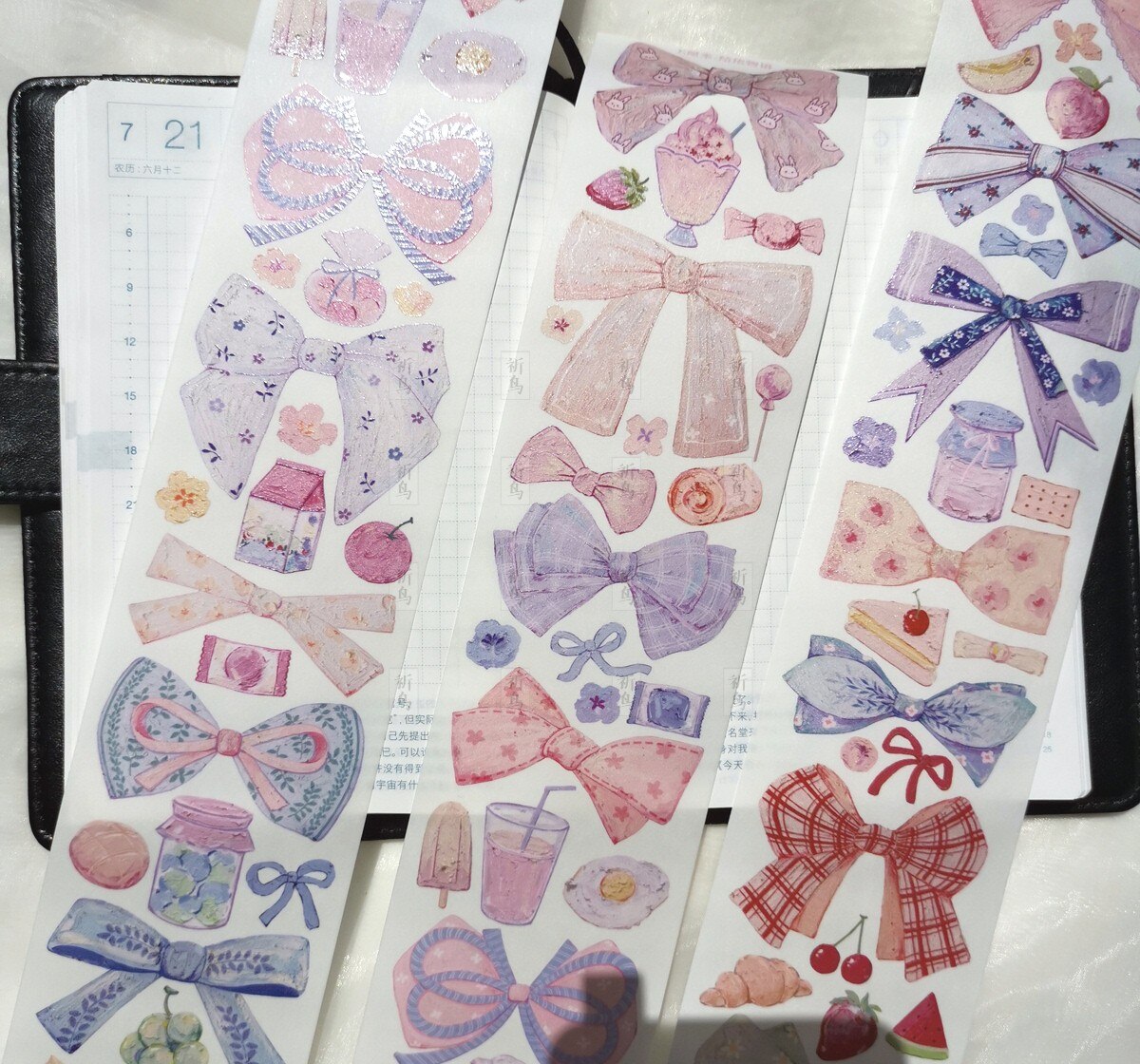 1 Loop 6Cm X 90Cm Leuke Washi Tape Boog Speciale Olie Collage