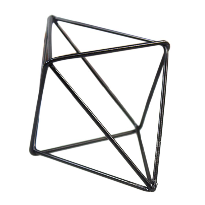 indipendente Fioriere Pensili Geometrica Altalena in Ferro Battuto Tillandsia aria Piante Supporto Triangolare A Forma di Metallo Cremagliera