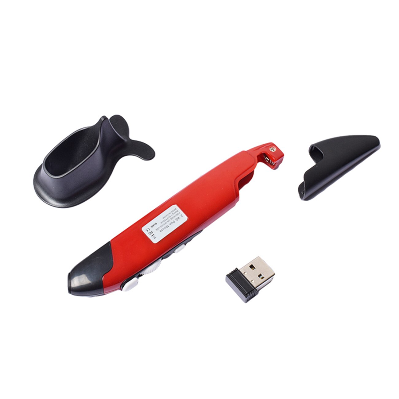 Draadloze Usb Muis Pen Verstelbare 1600 Dpi Draagbare Ergonomische Optische Muis Voor Laptop Notebook Desktop Smart Tv Box