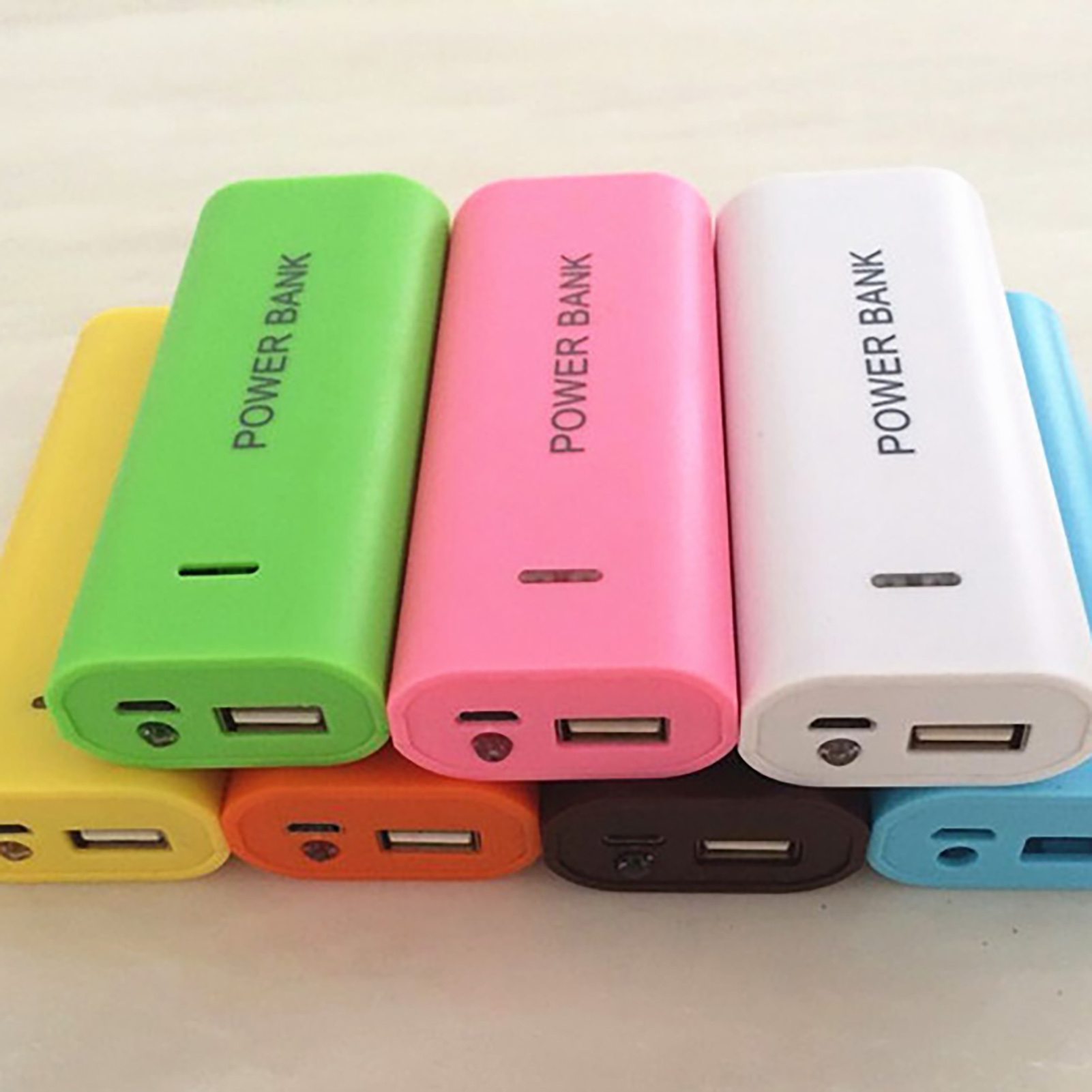 Caja de Banco de energía de batería 3*18650 con 3 puertos USB soldadura gratuita soporte de batería DIY caja de almacenamiento carga de teléfono uso de emergencia