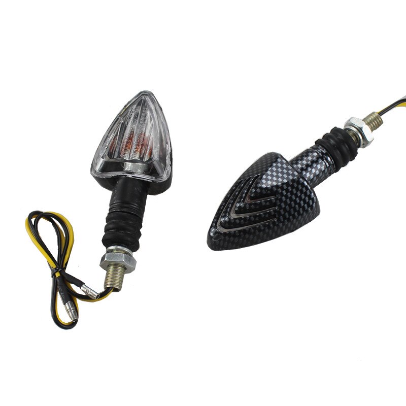 Universele 8Mm Motorfiets Pijl Lamp Knipperlichten Indicator Blinker Lamp Voor Harley Honda Yamaha Suzuki Kawasaki