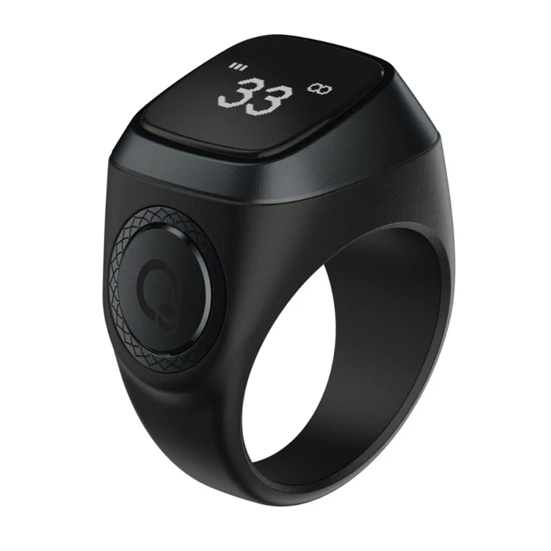 Elektroninen digitaalinen sormenjälkilaskuri oled-näyttö tasbih-laskin ja rukousaikamuistutus rukouslaskin