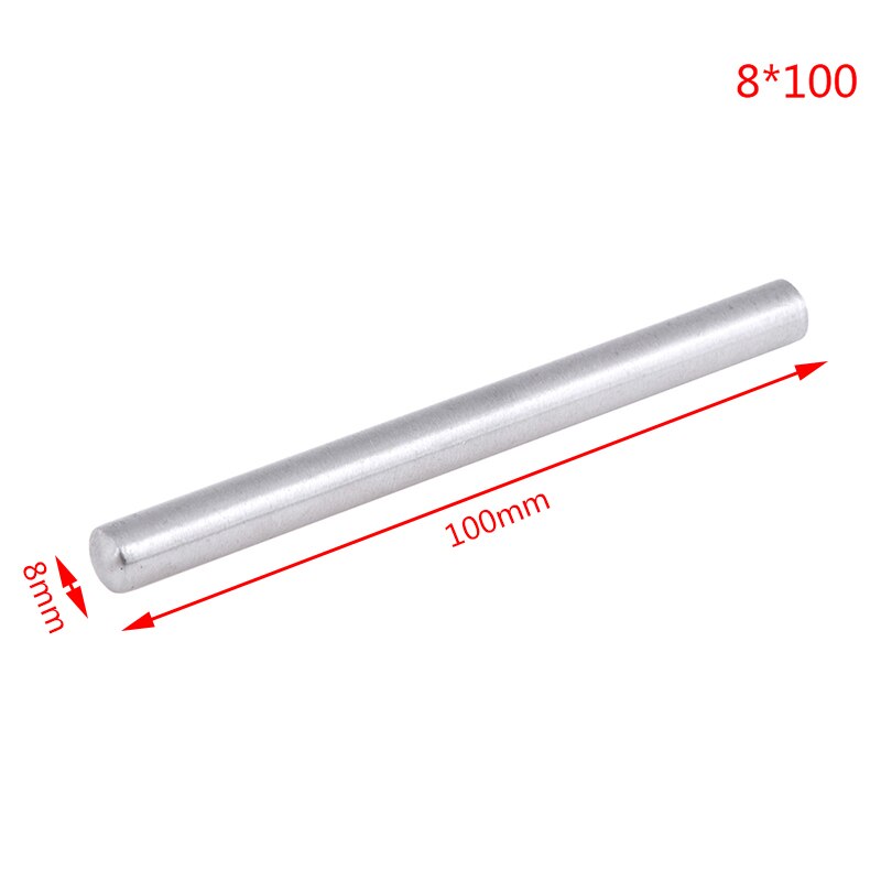 304 Stainless Steel Capillary Tube 8mm OD 7mm ID 50mm/80mm/100mm/200mm Length Silver For Hardware Accessories: B