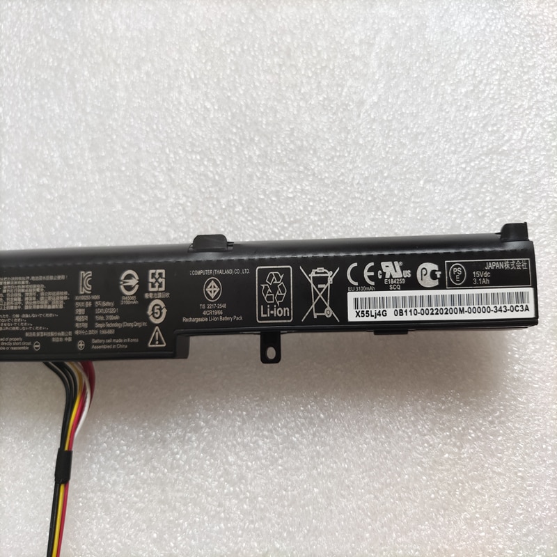 Batería A41N1501 A41LK9H para ordenador portátil, para ASUS ROG GL752 GL752VL N752V N752VX N752VW GL752JW N552V N552VX N552VW