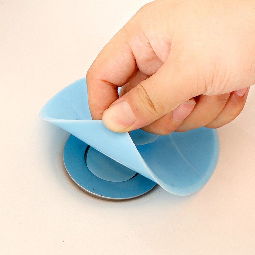 water plug rubber Circle Silicon Drain Plug bathroom leakage-proof stopper sink Basin Laundry Sink Bathtub stopper 1Pcs