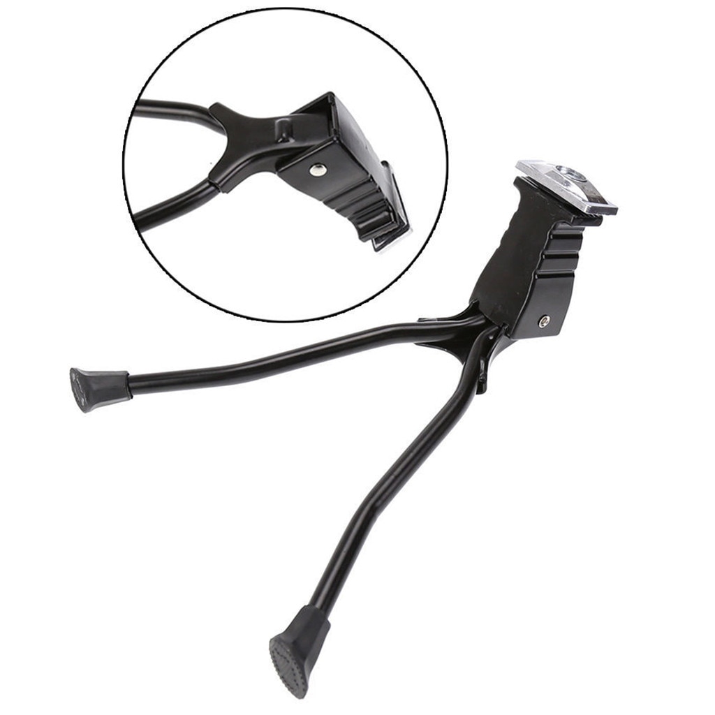 Mountain Bike Kickstand Folding Double Leg Center Mount Bracket For 26'' Bicycle Kickstand Parking Rack Bike Accessories30
