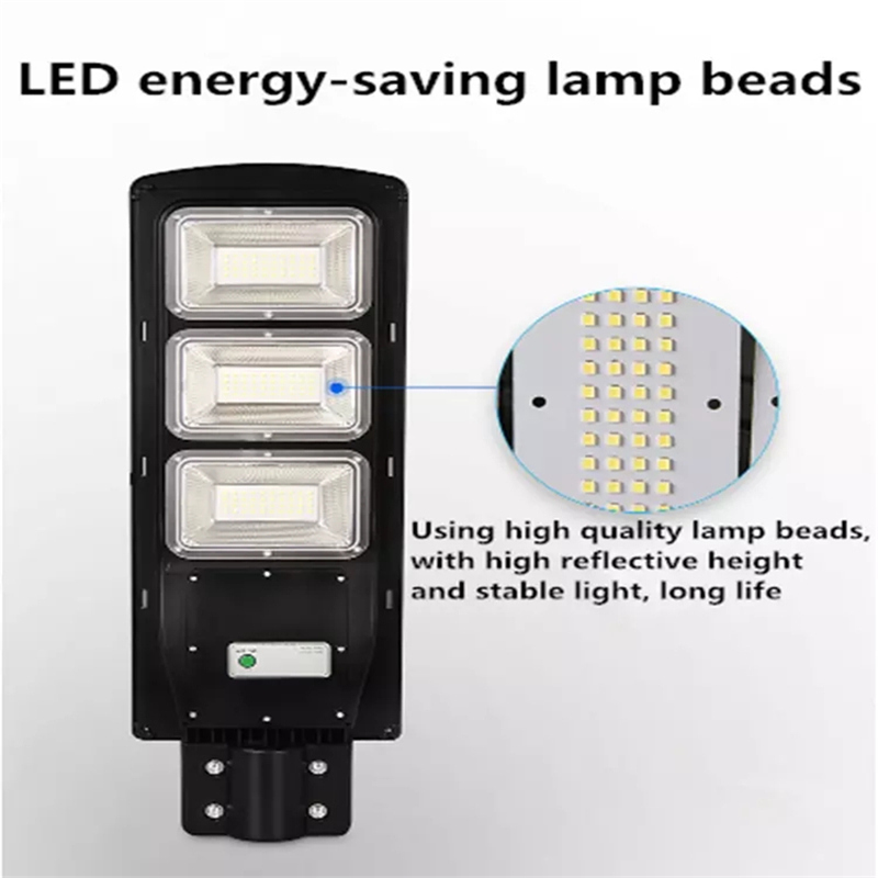 Polykristallijne Zonnepaneel Lichtregeling Radar Sensor Lamp outdoor lithium-ijzerfosfaat Batterij outdoor wall Street Verlichting