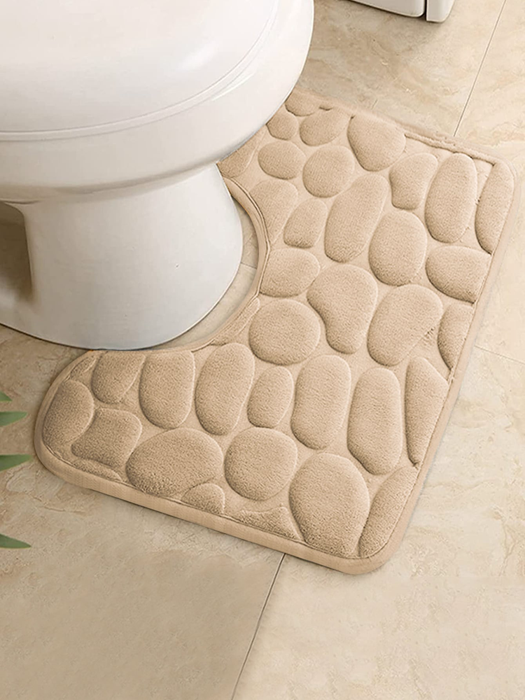 Wasruimte toilet voetmat U-vormige vloermat waterdicht pad Badkamer badkamer wateropname antislip pad