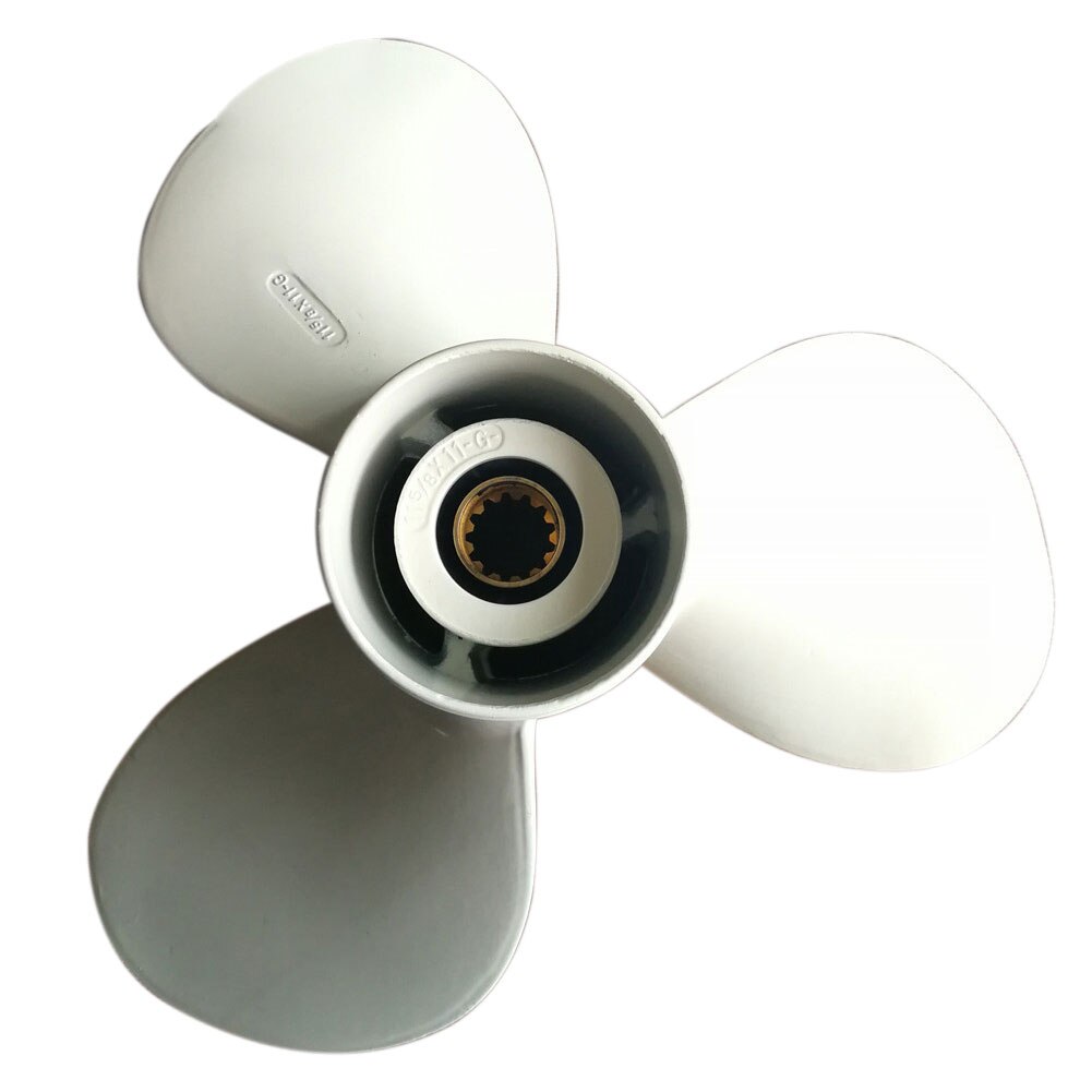 Aluminum Alloy Motor 13 Tooth 69W-45947-00 Boat Engines Ship 11 5/8 X 11-G 40-50HP Outboard Propeller Replacement For Yamaha