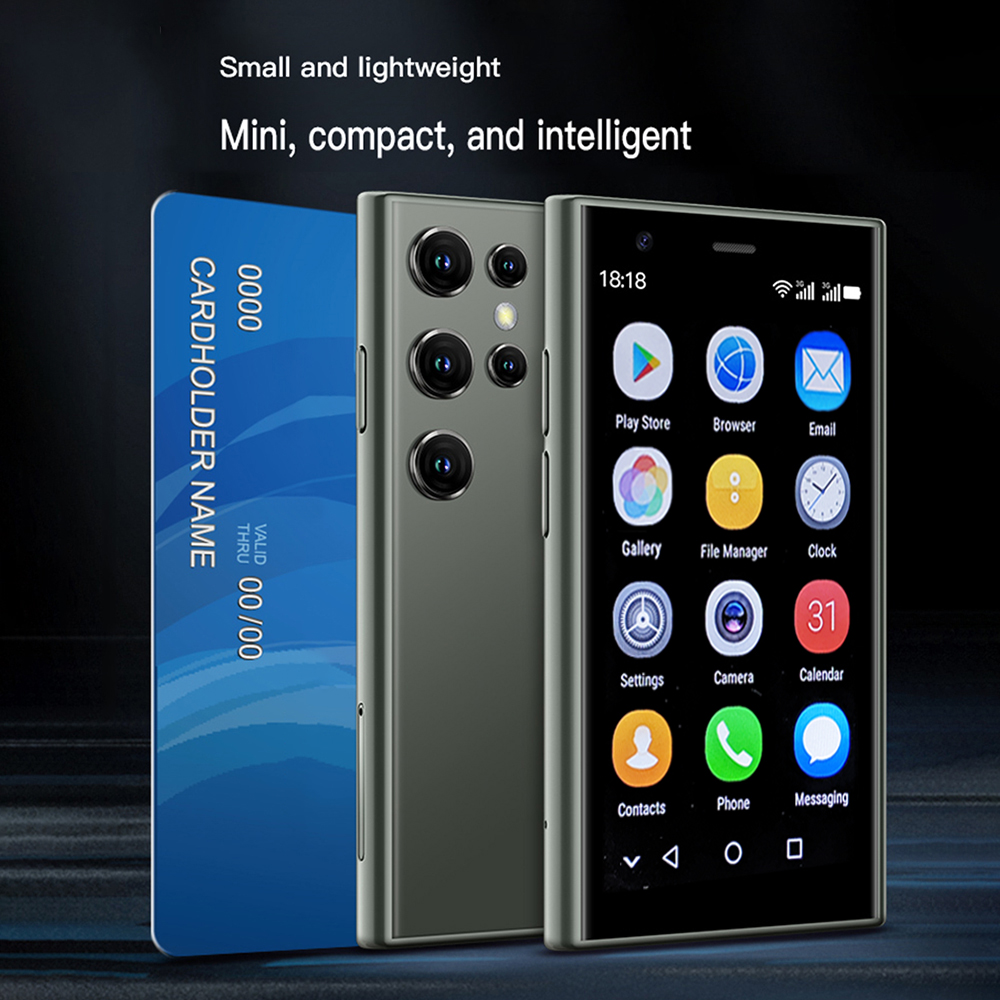 Soyes s23 pro 3.0 "android8.1 mini smartphone 2gb ram 16gb rom duplo sim em espera 1000mah 3g rede compacto telefone móvel