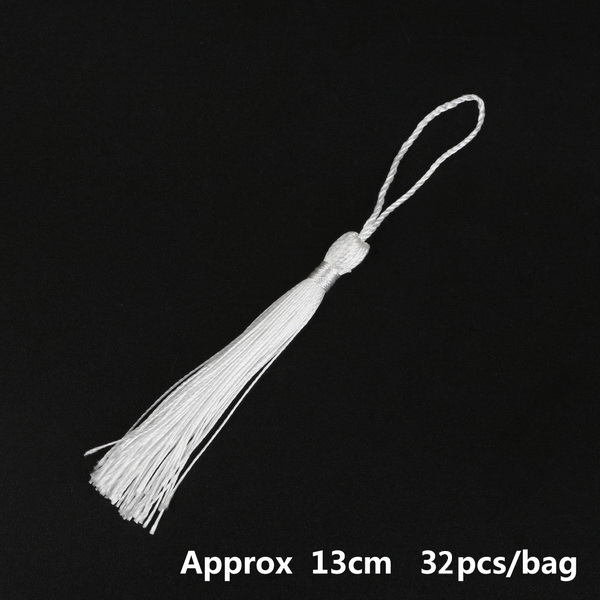 Vorhang Quasten Polyester Quasten 13cm seide quasten Dekorative quasten DIY für handwerk Vorhang Schmuck Volant Zubehör