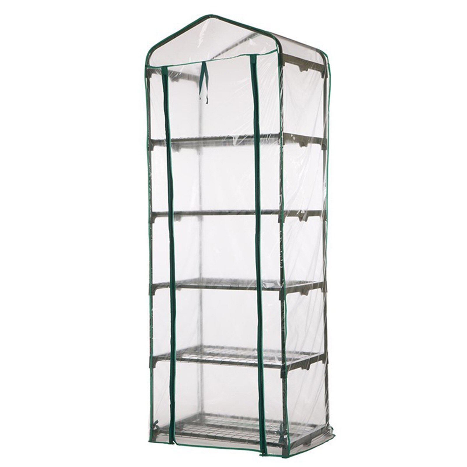 Cubierta protectora para plantas, Mini invernadero de PVC, para jardín, Conservatorio, hogar, cobertizo, no incluye Marco de hierro: 187X69X49cm