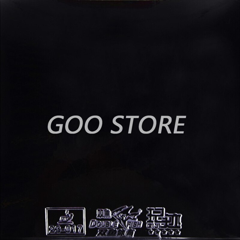 Double Fish QIJI Loop King Table Tennis Rubber Pips-In Sticky Quick Attack Loop Double Fish Ping Pong Sponge