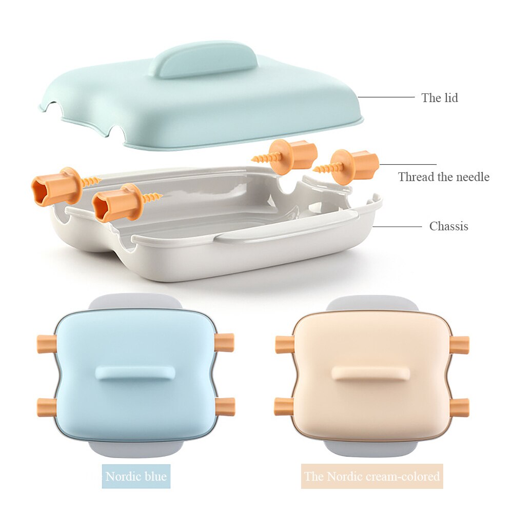 Microwave Oven Steaming Corn Device High Temperature Resistant Steamed Corn Box Simple To Operate Kitchen Tool