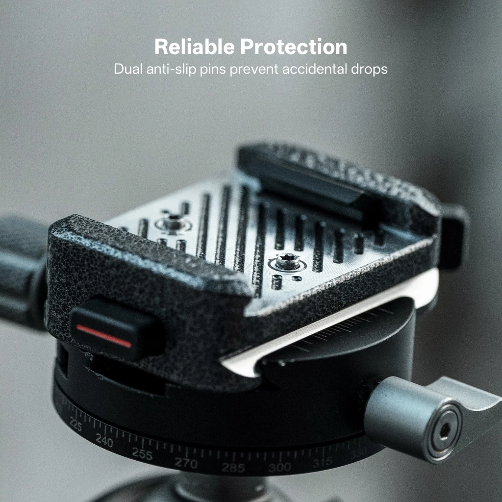 PGYTECH Arca-Type Quick Release Clamp & Plate V2 Set