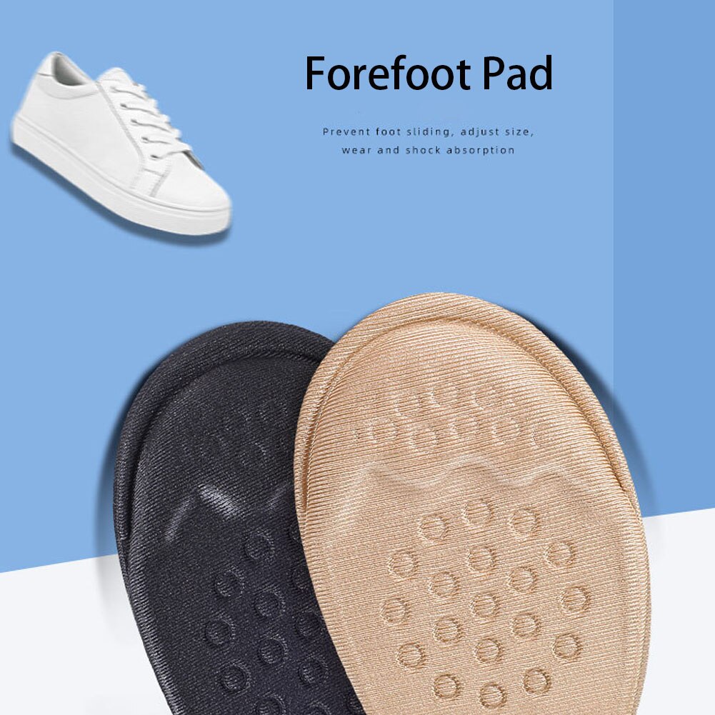 Women Men Pain Relief Forefoot Insert Half Insoles Non-slip Sole Shoe Cushion Reduce Padded Front Foot Pads for Shoes Inserts