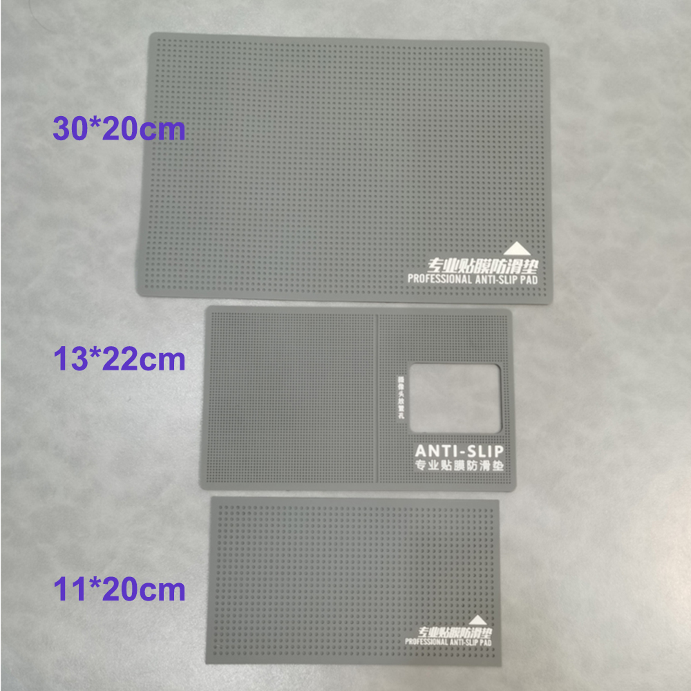 Almohadilla antideslizante de silicona FONLYU, hoja de hidrogel para teléfono móvil, herramientas de laminación de película, pegatina trasera, herramienta de reparación de teléfono móvil