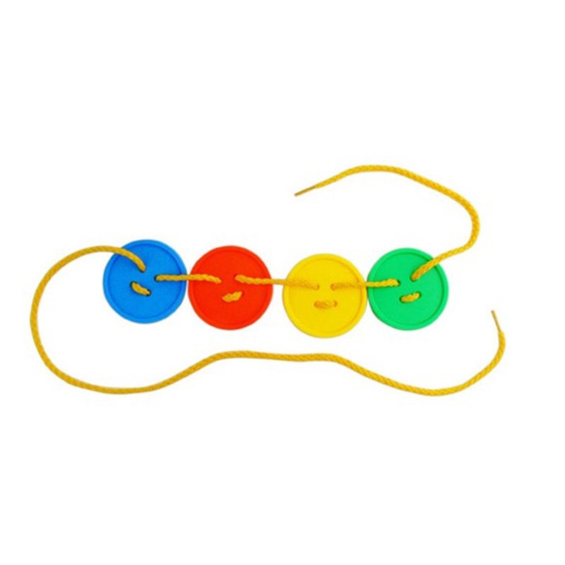 Montssori-cuentas con botones digitales geométricos para bebés, juguetes educativos, 70 Uds.