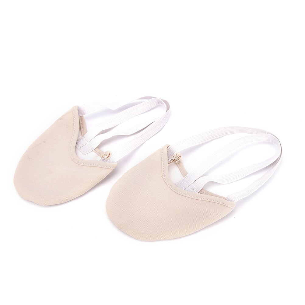 Chaussures de gymnastique rythmique demi-longueur, 1 paire, Roupa ginasta, pour enfants et adultes, semelles de peau, tampons de danse