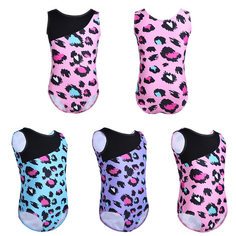 IEFiEL enfants filles enfants une pièce Ballet danse gymnastique entraînement justaucorps Tutu robe filles Costume Performance danse vêtements