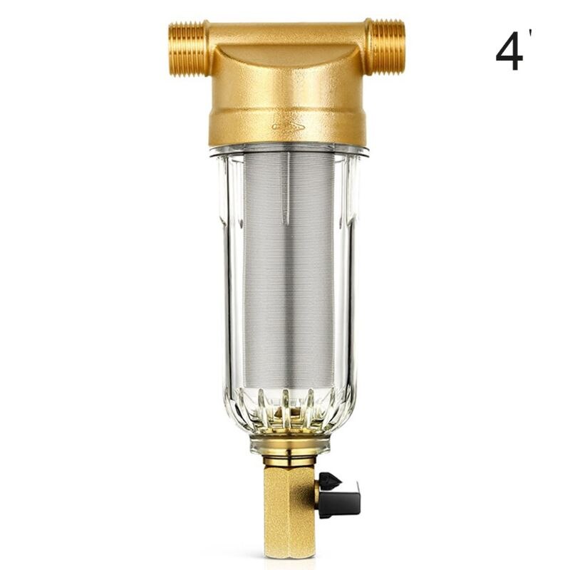 Water Filter Front Purifier Tap Water Pipeline Pre-Filter Remove Rust Contaminan: 1