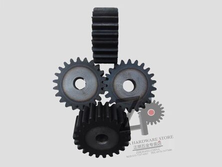 MOD2 gear rack 50teeth-54teeth hardened thickness 20mm 2 mode gear pinion cylindrical spur gear helical gear rack custom