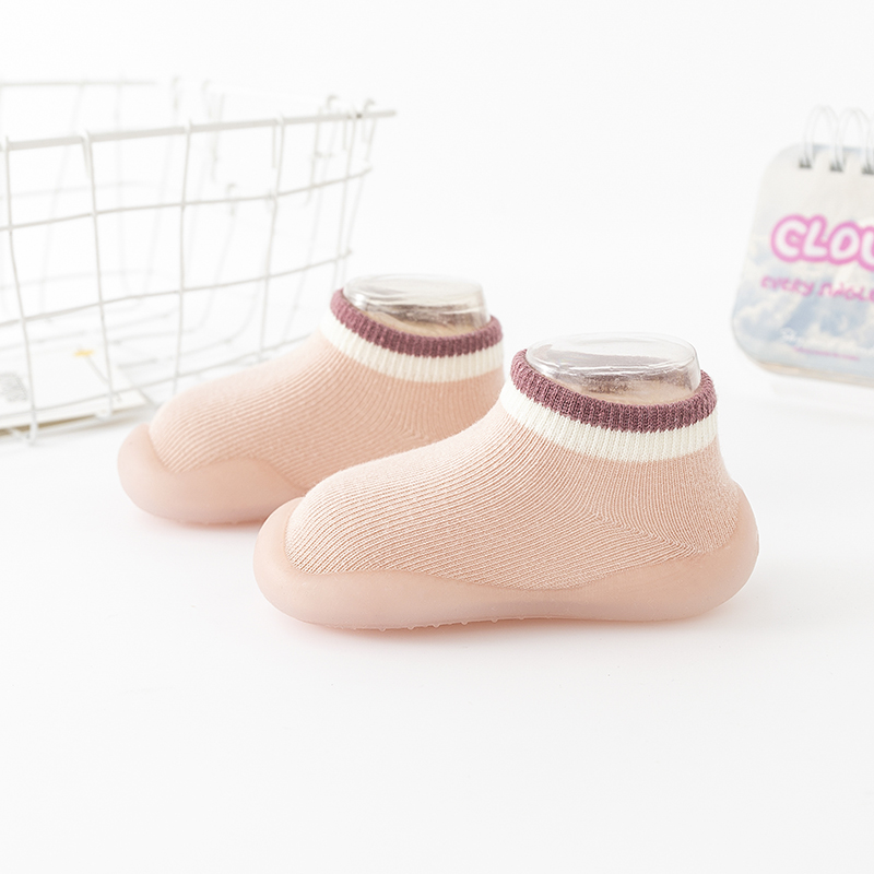 neonato ragazze primavera proprietà scarpe neonato bambino colore caramella scarpe da pavimento antiscivolo bambini unisex 0-3Y calzini di cotone scarpe