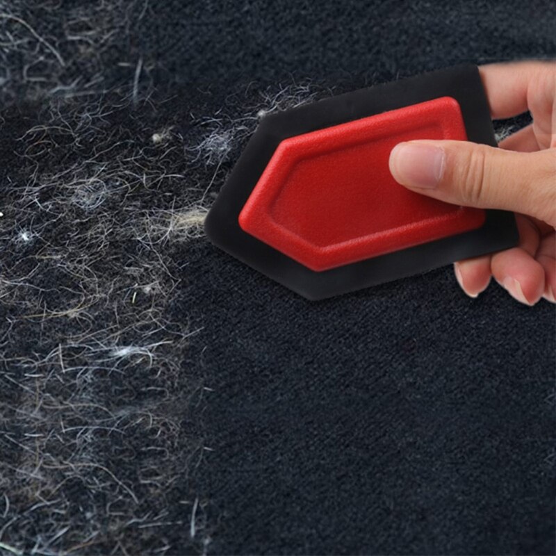 Pet Hair Remover Cat Fur Cleaning Device Carpet Sofa Car Detail Scraper Dog Lint Removal Silicone Brush Retailsale