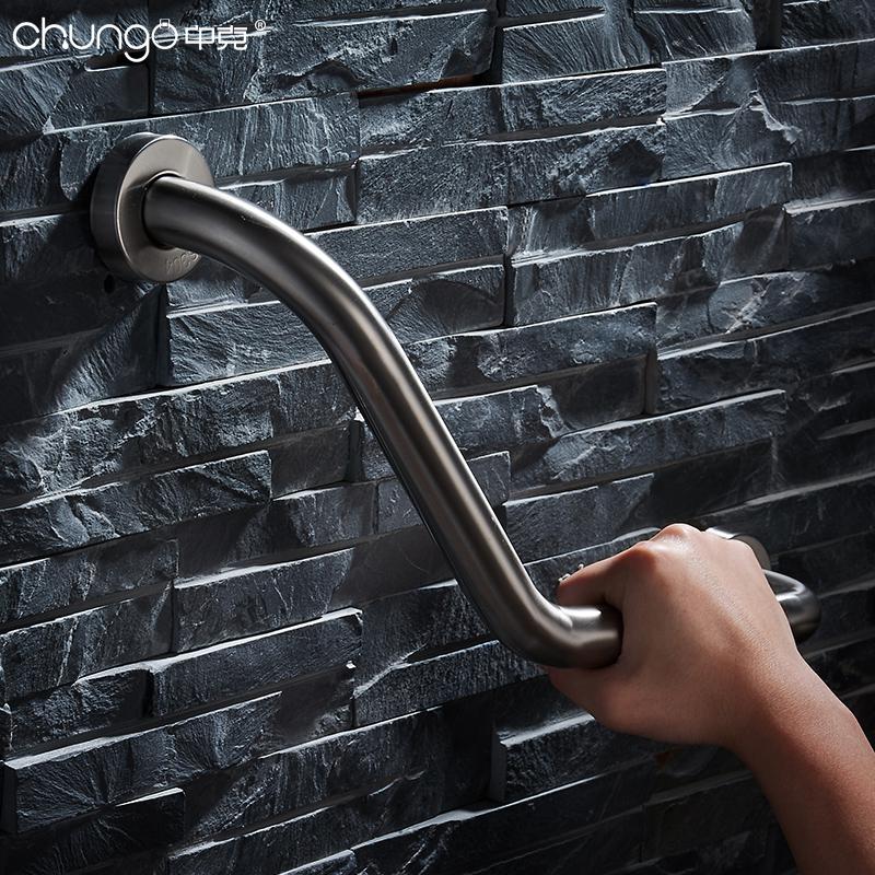 304 Edelstahl Galvanisieren Gebürstet Silber Schlecht Badewanne Handlauf Dusche Handgriff Sicherheit Griff Ältere Helfen Griff: gebürstet 