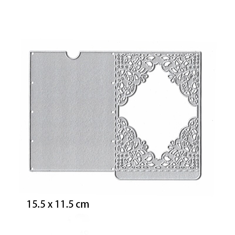 Wedding Invitation Dies Metal Cutting Dies Scrapbooking Valentine's Day Decoration Craft Dies Cut for Card Making: Light Yellow