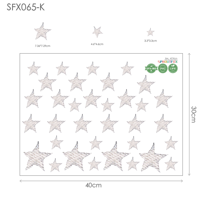 Wally Fox - Muursticker voor kinderkamer - Kinderkamerdecoratie - Muursticker voor kinderkamer jongens, meisjes - Vliegtuigen, ballonnen, sterren, wolken, blauw - XL - 34stk