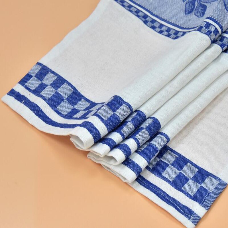 1Pc 45X70Cm Groenten Thee Handdoek Katoen Keuken Handdoek Garen Geverfd Gebreide Thee Servet