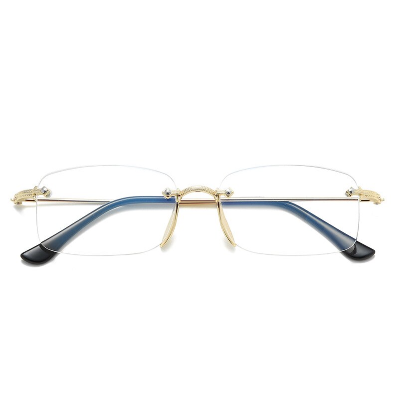 Ultralight Rimless Reading Glasses Anti Blue Light Radiation Computer Presbyopia Readers Spectacleso Reader Kulary 1.0 To 4.0