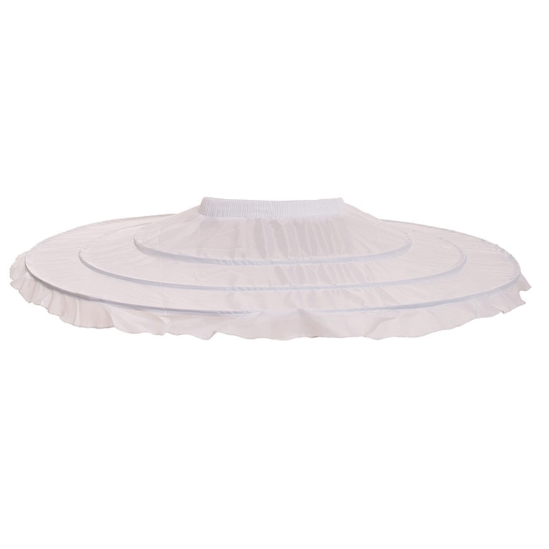 Lady Ballet Skirt Crinoline Hoop Bustle Tutu Skirt Petticoat