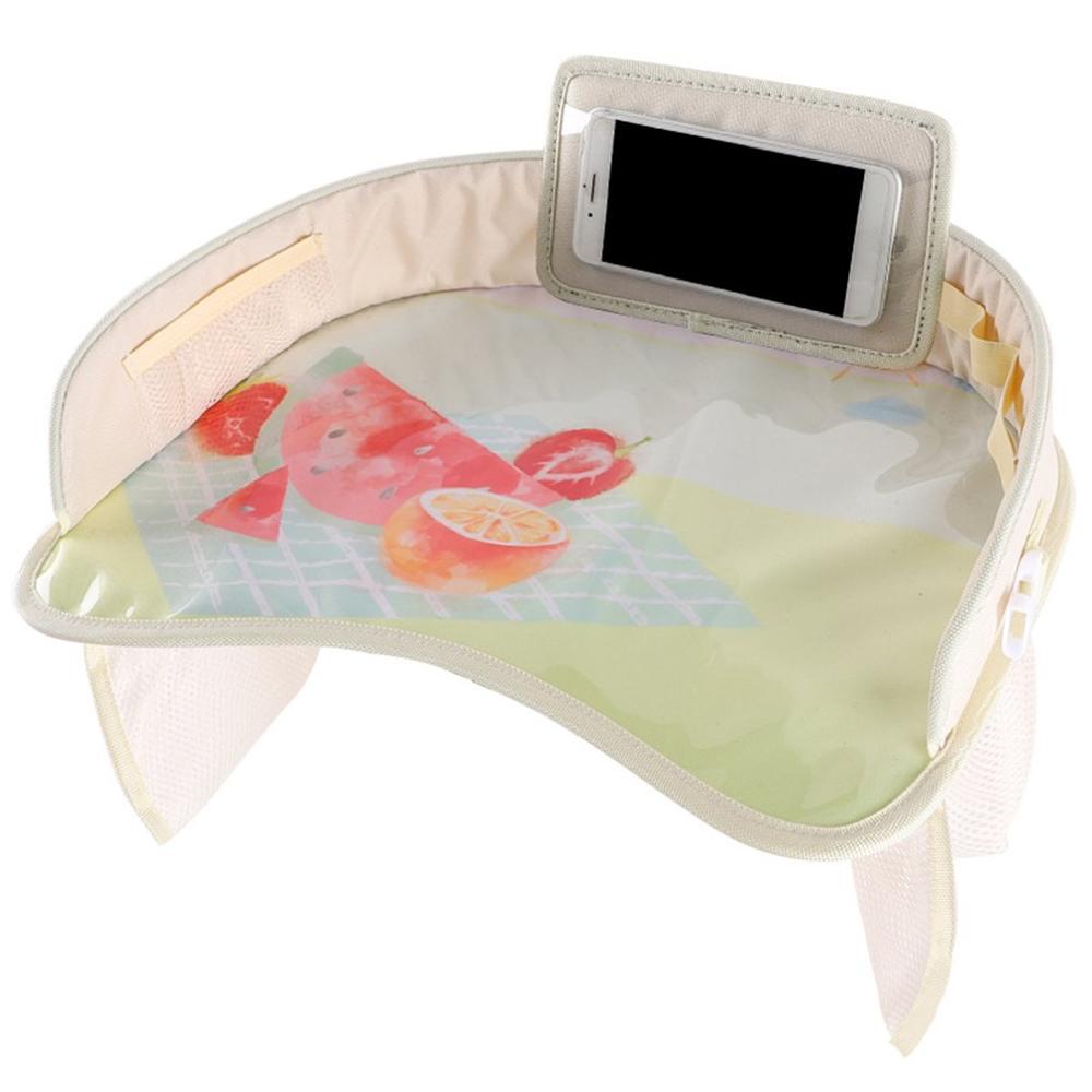Voiture bébé sécurité siège plateau enfant voiture stockage petite Table étanche palette multi-fonction plateau chariot Oxford tissu